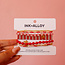 Lady in Red Mixed Bracelet Stack of 7