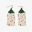 Agnes Confetti Fair Isle Beaded Fringe Earring