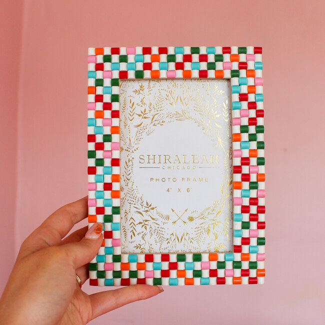 Viva 4" X 6" Mosaic Picture Frame