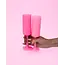 Silicone Unbreakable Champagne Flutes in Pink
