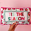Tis the Season Needlepoint Pillow