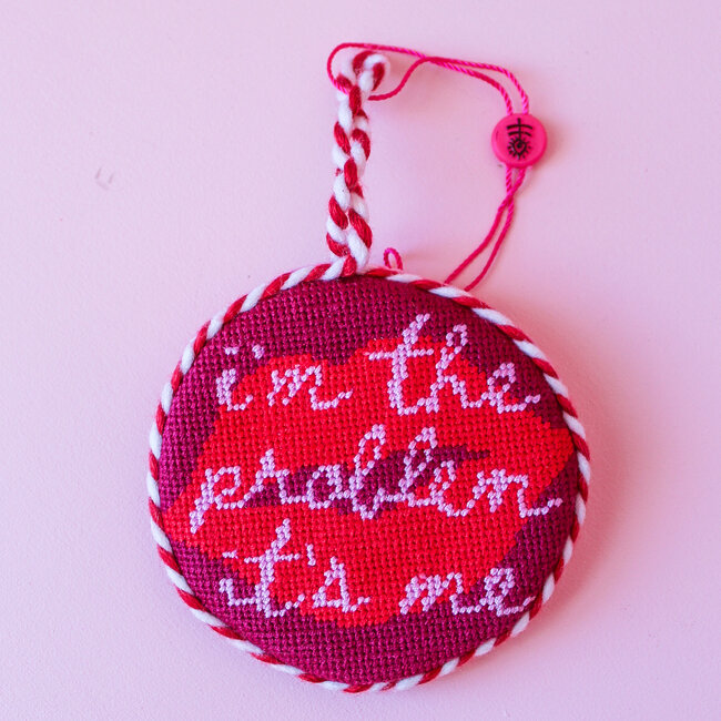 Furbish Needlepoint Ornament It's Me