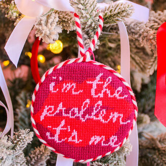 Furbish Needlepoint Ornament It's Me