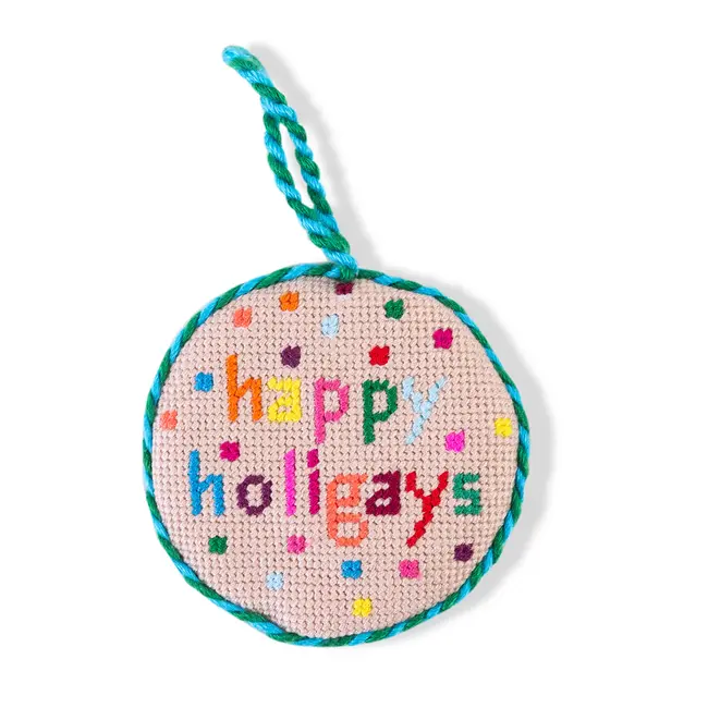 Holigays - Furbish Needlepoint Ornament