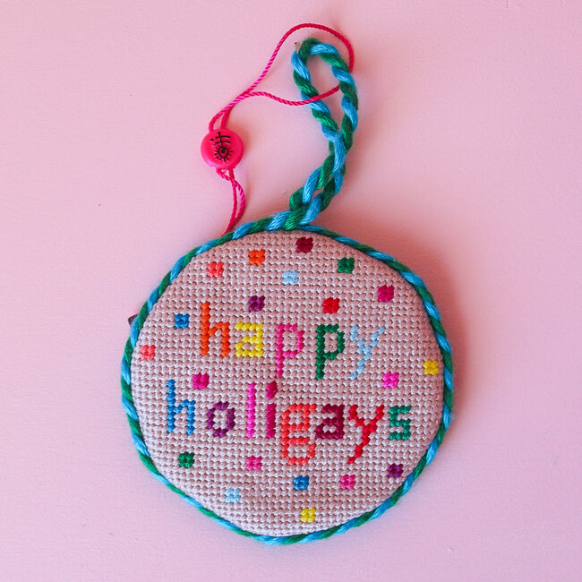 Holigays - Furbish Needlepoint Ornament