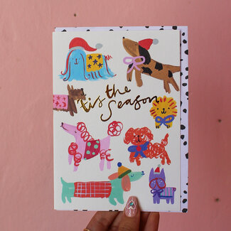 Tis the Season Dogs Cards