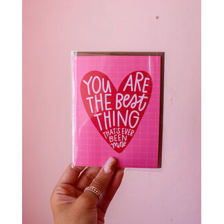 The Best Thing Card