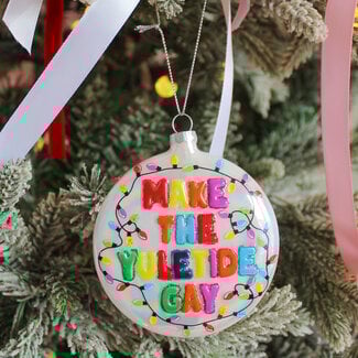 Make the Yuletide Gay Ornament