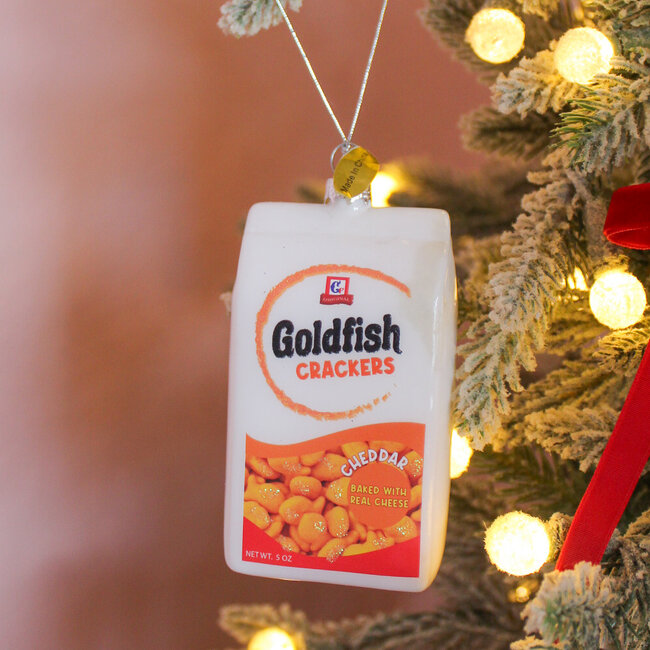 Goldfish Crackers Ornament
