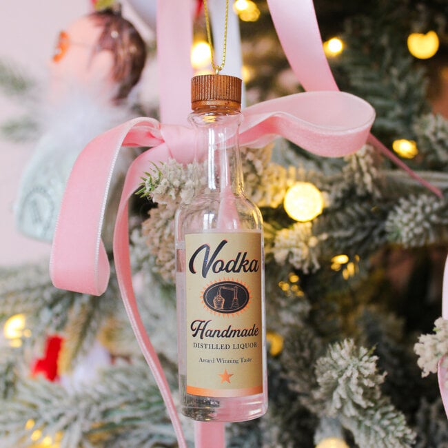 Handmade Vodka Ornament