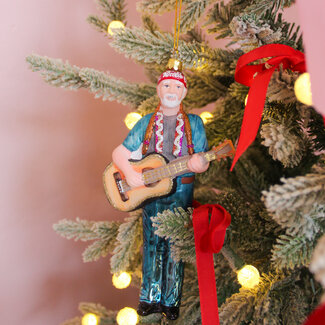 Willie Nelson Ornament