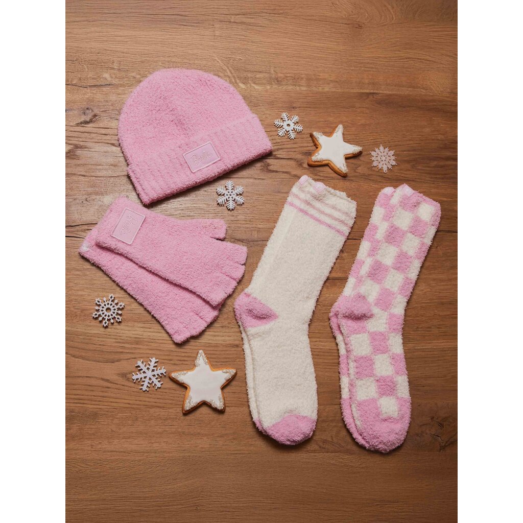Cozy Chic Barbie Fingerless Gloves