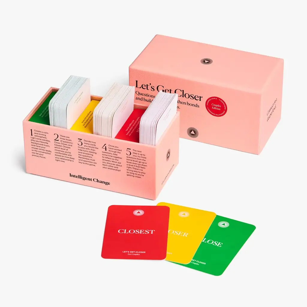 Intelligent Change Get Closer Couples Edition - Relationship Question Card Game