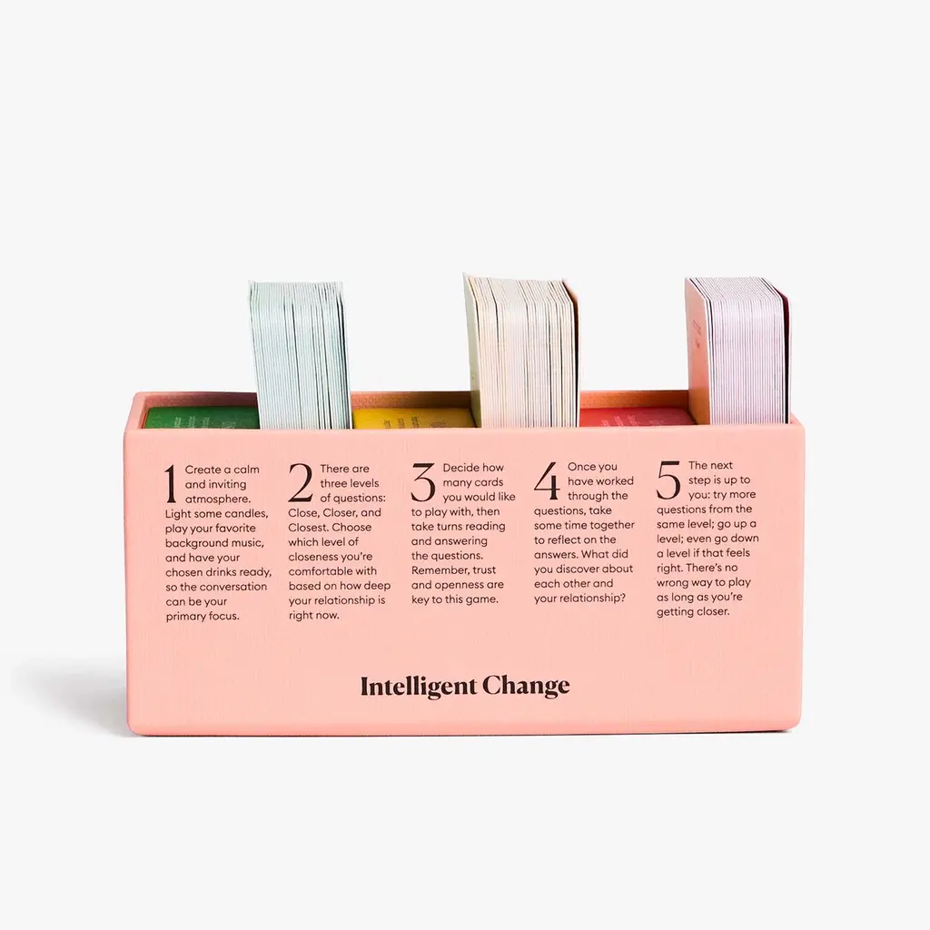 Intelligent Change Get Closer Couples Edition - Relationship Question Card Game