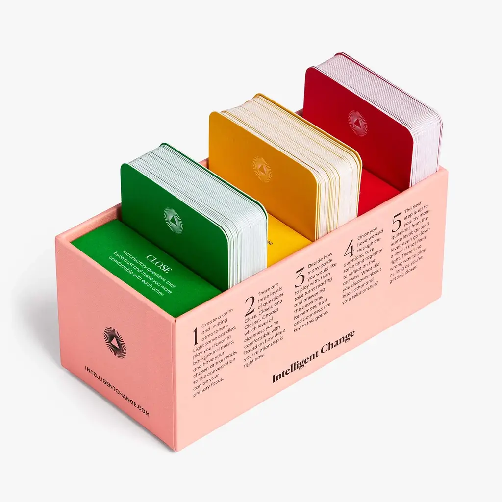 Intelligent Change Get Closer Couples Edition - Relationship Question Card Game