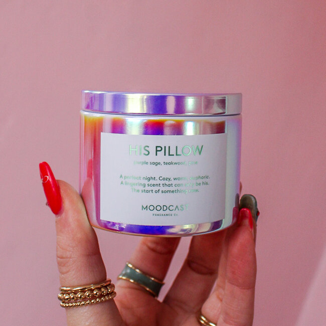 His Pillow - Iridescent 3oz Coconut Wax Candle