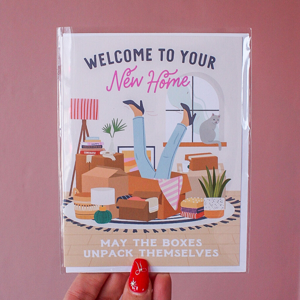 Welcome to Your New Home Card