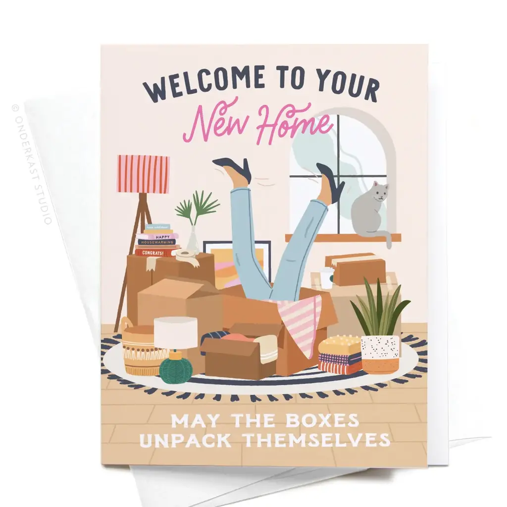 Welcome to Your New Home Card