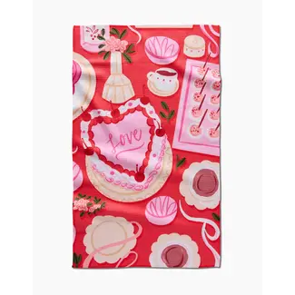 Food of Love Geometry Towel