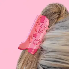 Packed Party Boot Scoot Claw Clip