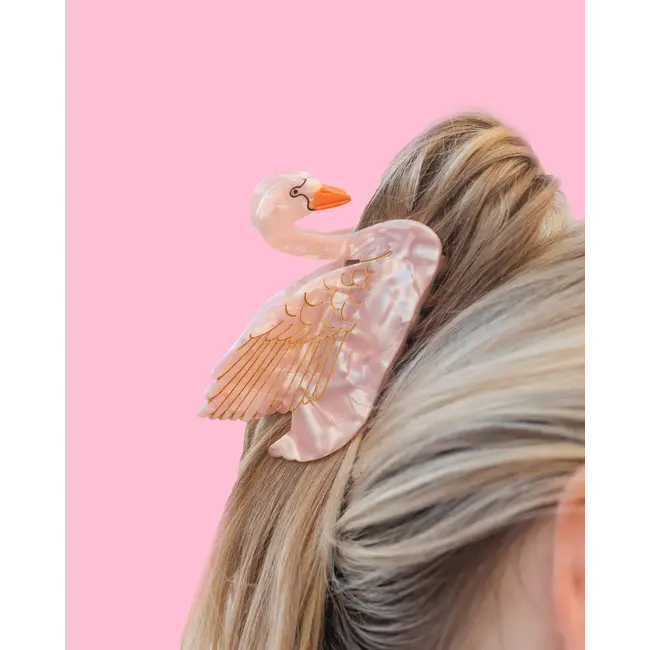 Swan Claw Clip