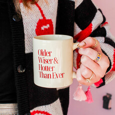 Polished Prints Older, Wiser, & Hotter Mug