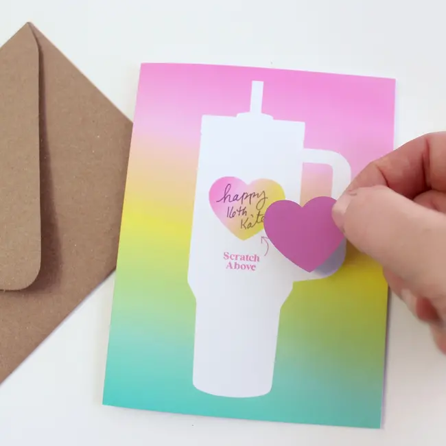 Scratch Off  Stanley Tumbler Card