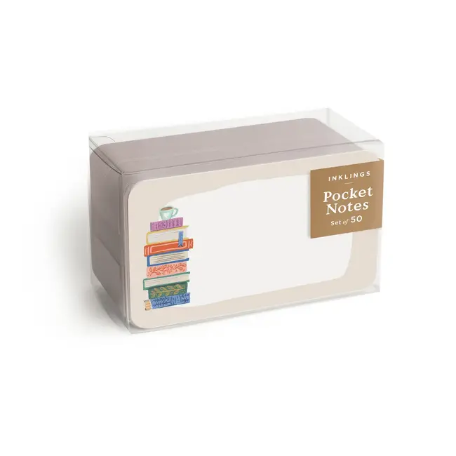 Book Stack Pocket Notes