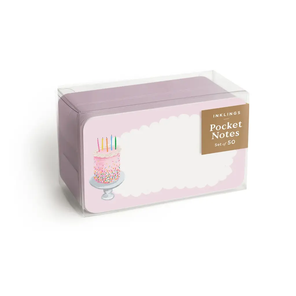 Inklings Birthday Cake - Pocket Notes