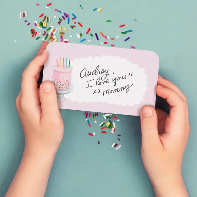 Birthday Cake - Pocket Notes