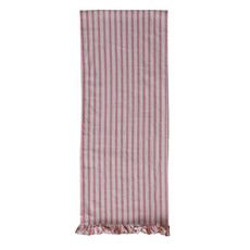 Hazel Mazel Pink Striped Cotton Table Runner