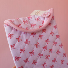 Pink Coquette Bows Quilted E-Reader Case