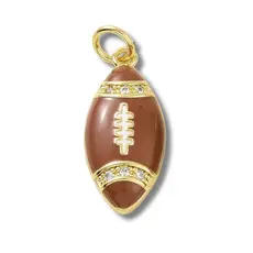 3D Football Charm
