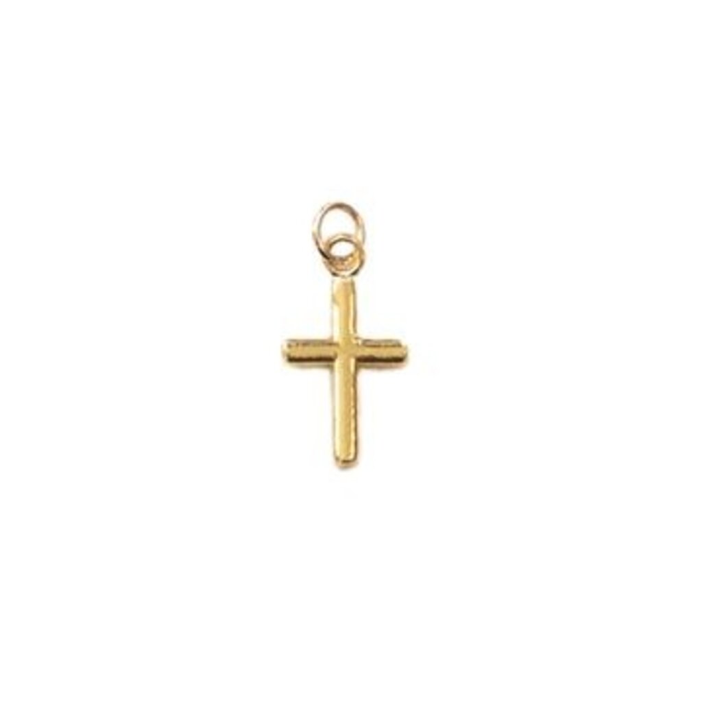 Charm Bar Small Cross Charm