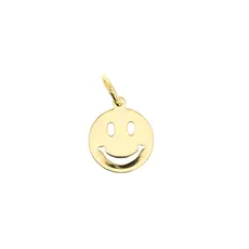 Charm Bar Smiley Face Charm