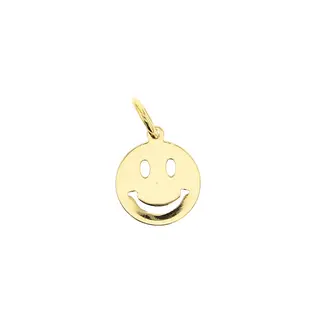 Charm Bar Smiley Face Charm