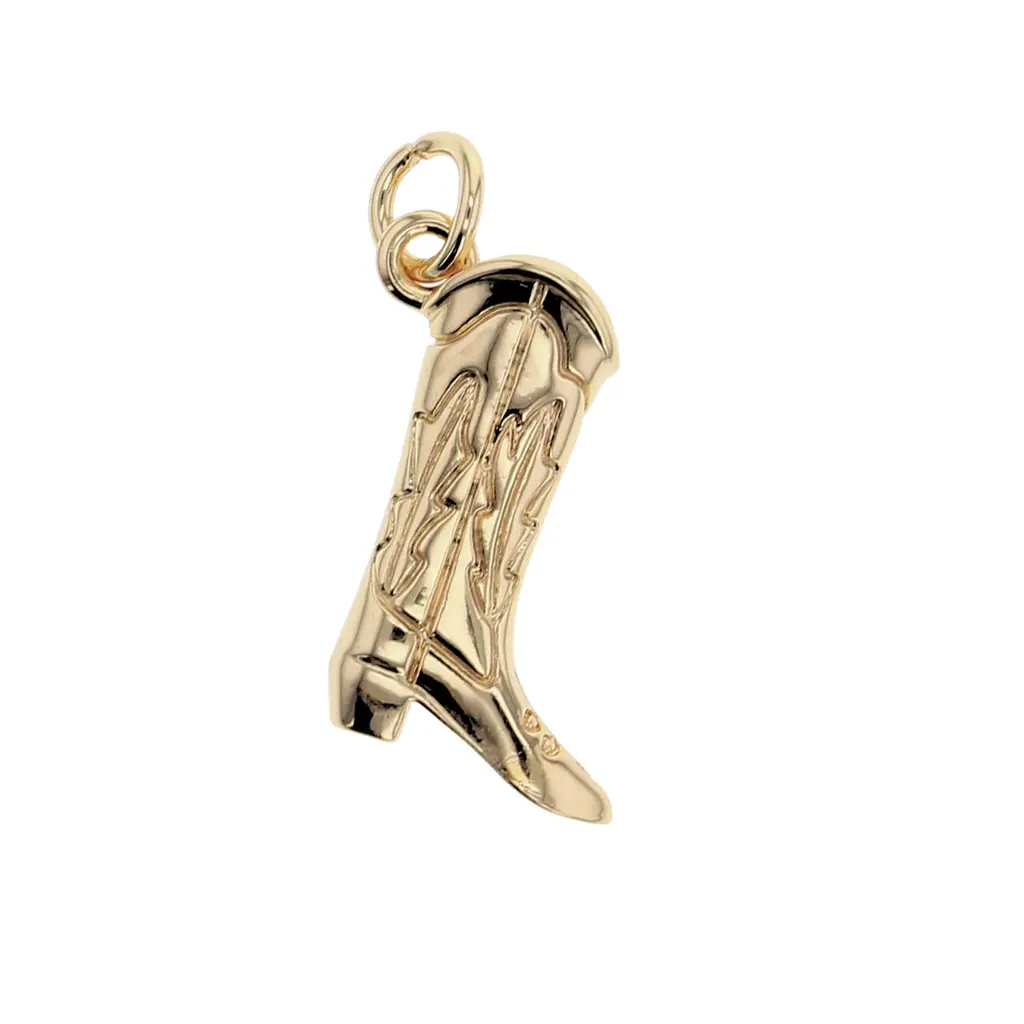Charm Bar Cowboy Boot Charm