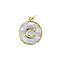 Mother-Of-Pearl Letter Charm