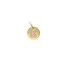 Cubic Zirconia Letter Charm