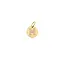 Cubic Zirconia Letter Charm