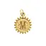 Milgrain Letter Charm