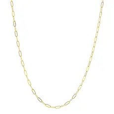 Charm Bar Glossy Gold Charm Chain