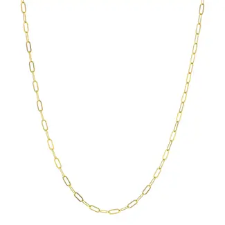 Charm Bar Glossy Gold Charm Chain