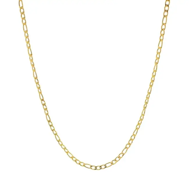 Figaro Gold Charm Chain