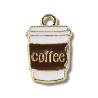 Charm Bar Coffee Cup Charm