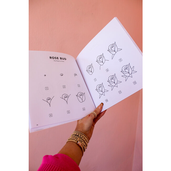 How to Draw Book Modern Flowers