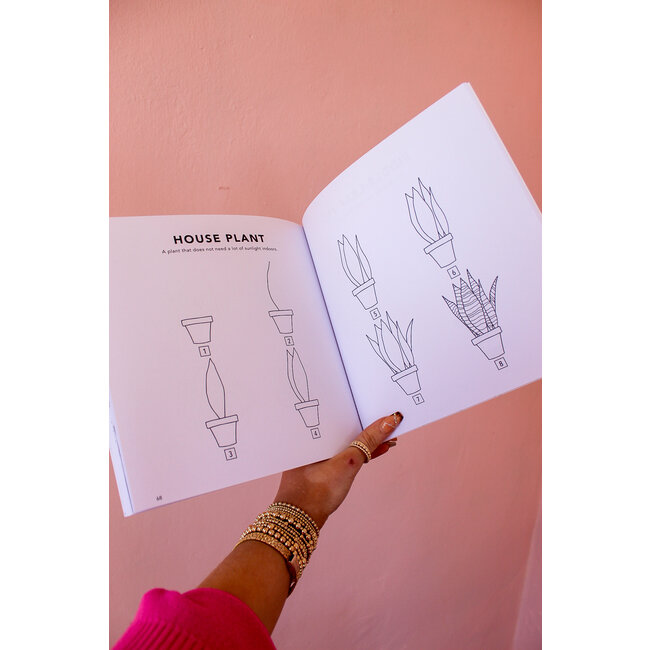 How to Draw Book Modern Flowers