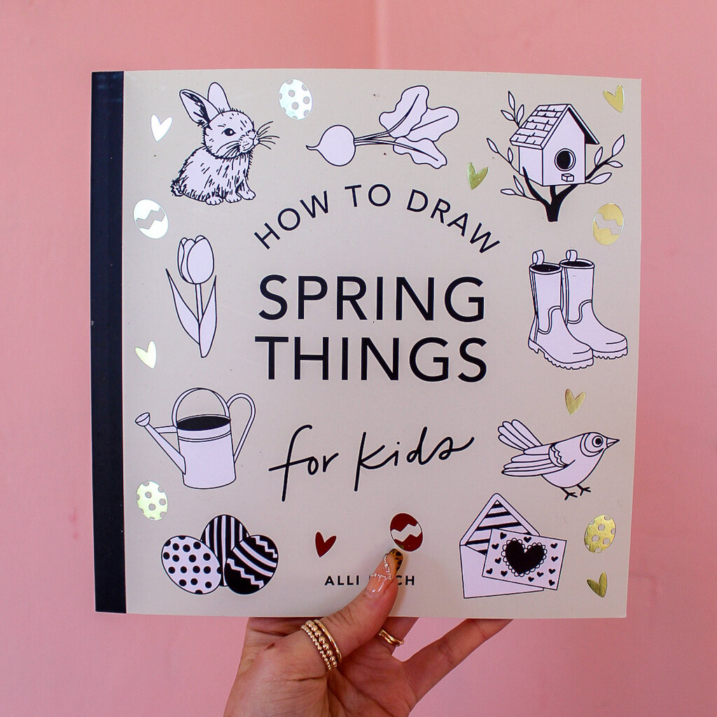 How to Draw Book Spring Things