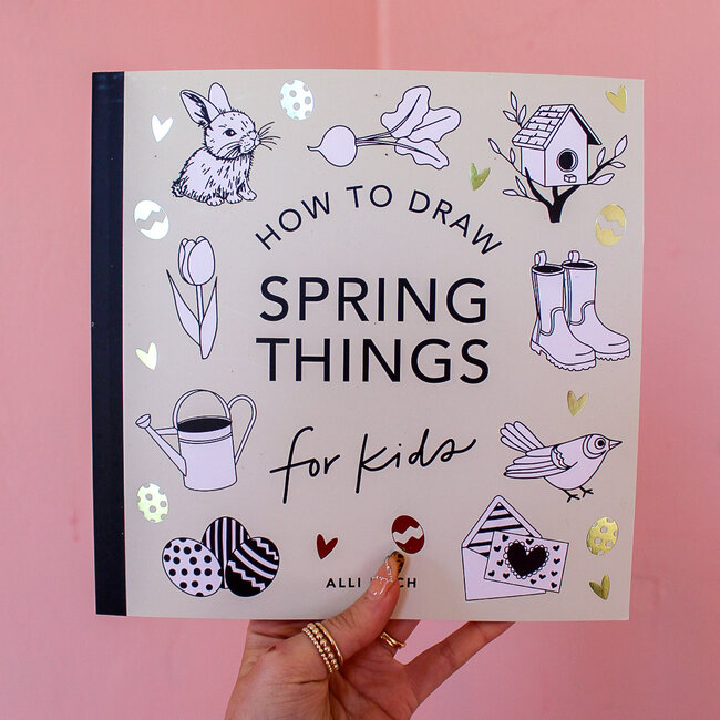 How to Draw Book Spring Things