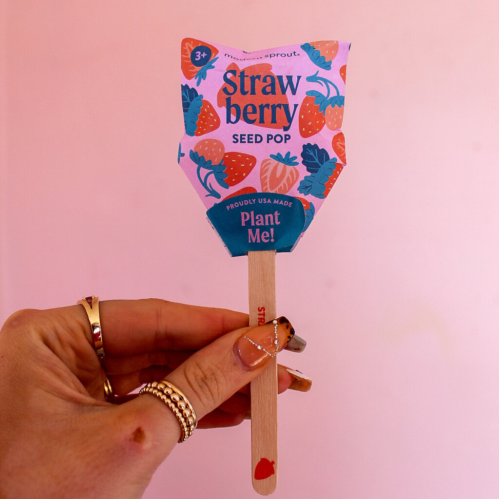 Garden Seed Pop - Strawberry